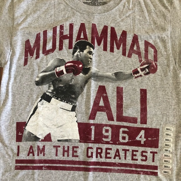 Muhammad Ali The Greatest Boxing Shirt Men's Small Graphic Tee T Shirt NWT - Picture 2 of 3